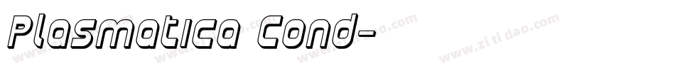 Plasmatica Cond字体转换